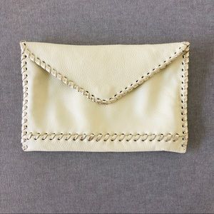 Laggo Metallic Gold Classic Envelope Clutch